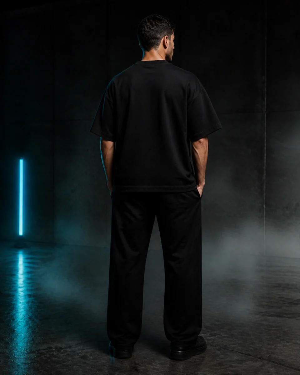 Haze Heavy Tee back editorial