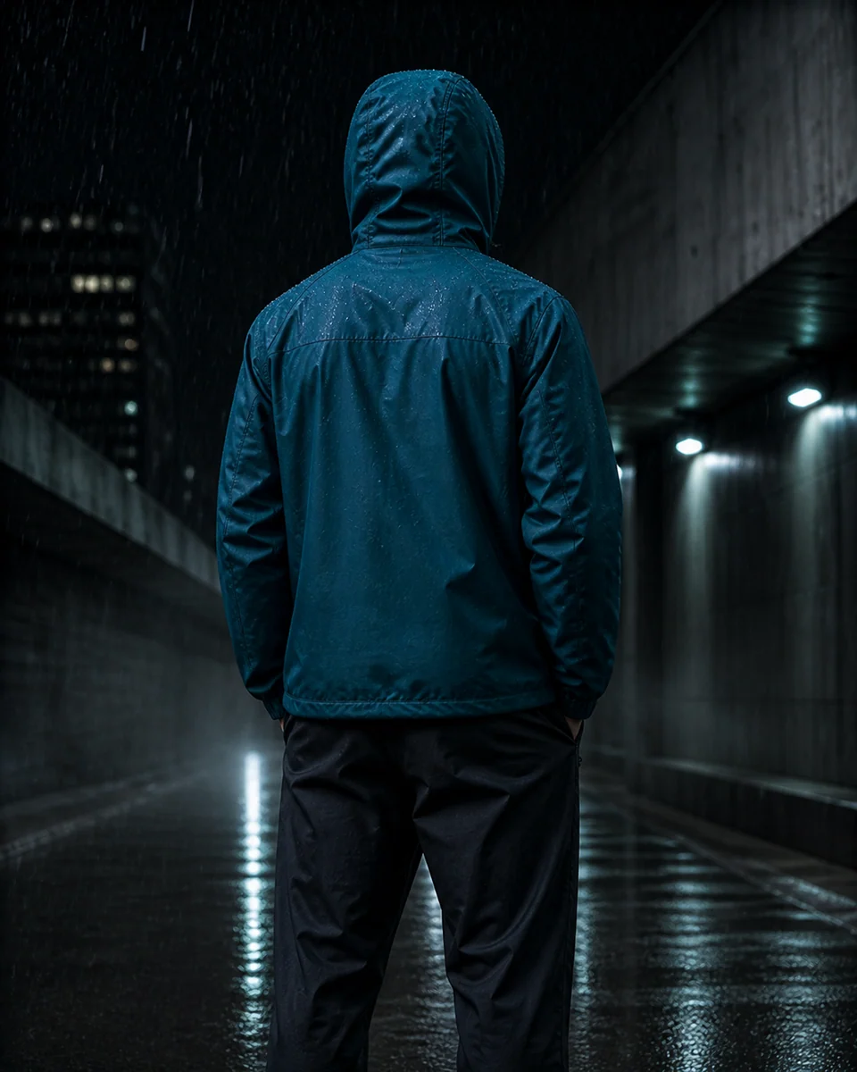 Monsoon Shell back and hood