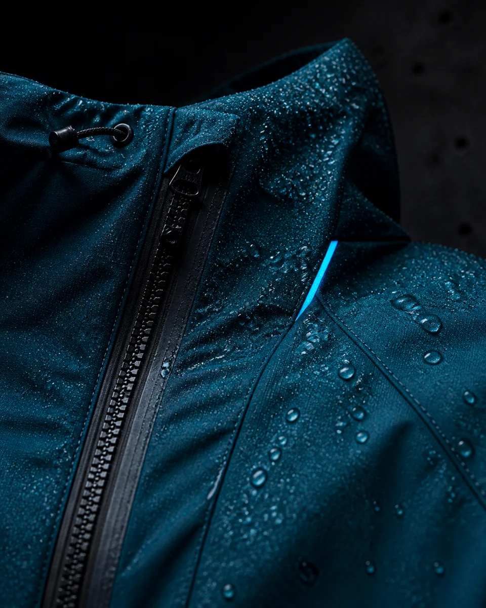 Monsoon Shell taped seam detail